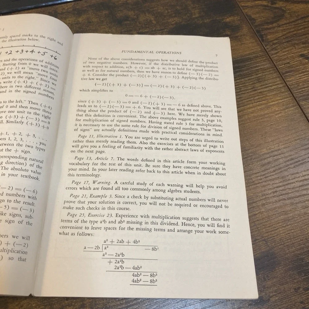 College Algebra Armed Forces Institute Study Guide Book 1952 Madison 3 Wisconsin